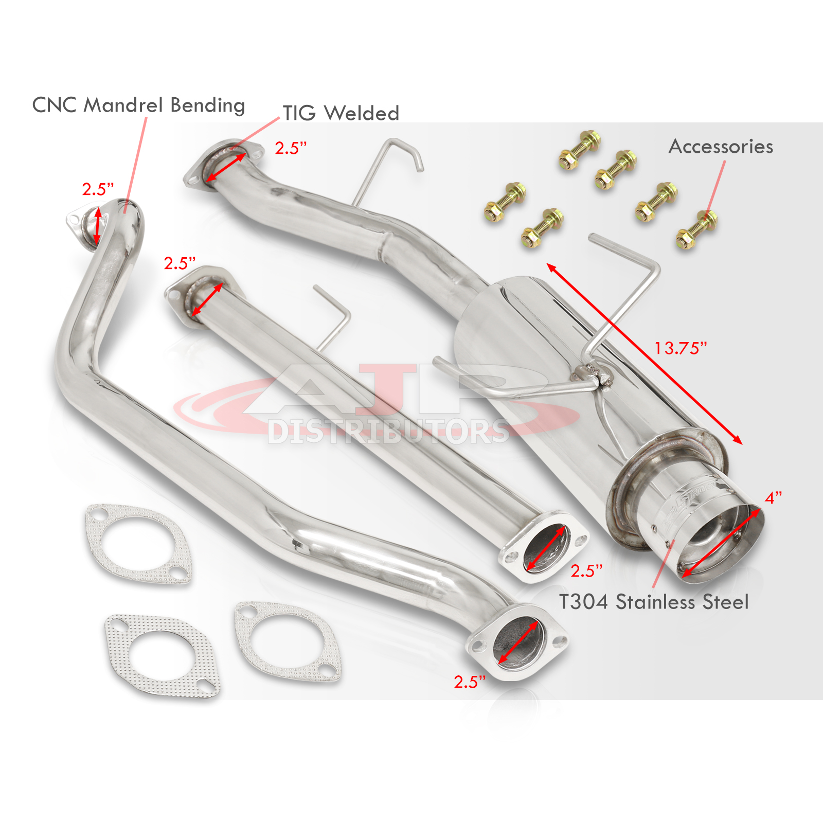 csndw Speed Engineering Offroad X-Pipe - 88-98 C1500 / 92-99 SUV